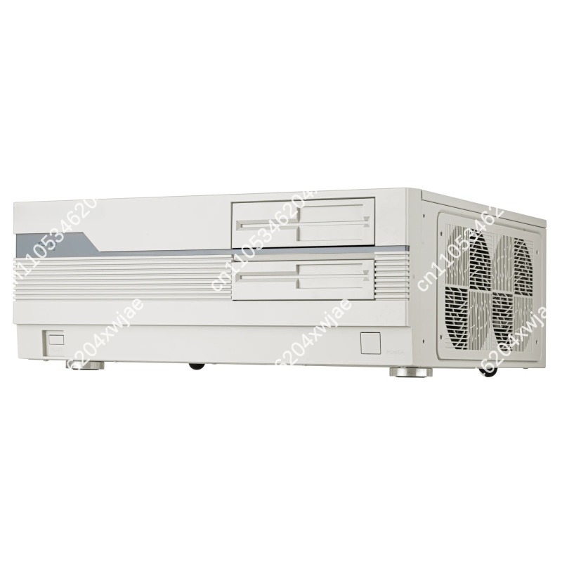 Pc Chassis - FLP01 Horizontales ATX Retro-PC-Gehäuse, Front-Typ-C-Schnittstelle, Positivdruck-Luftkanal,