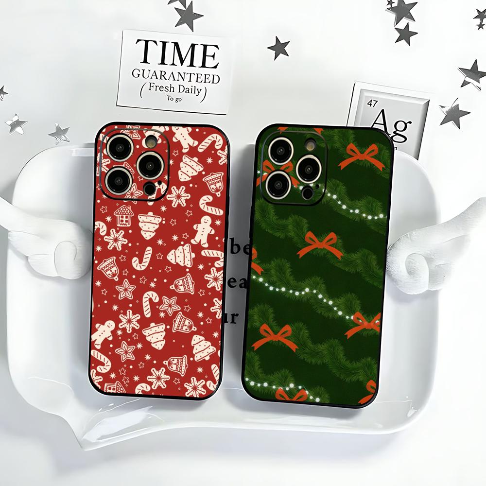 Mini Pc Case - Weihnachtliche Handyhülle für iPhone 18 17