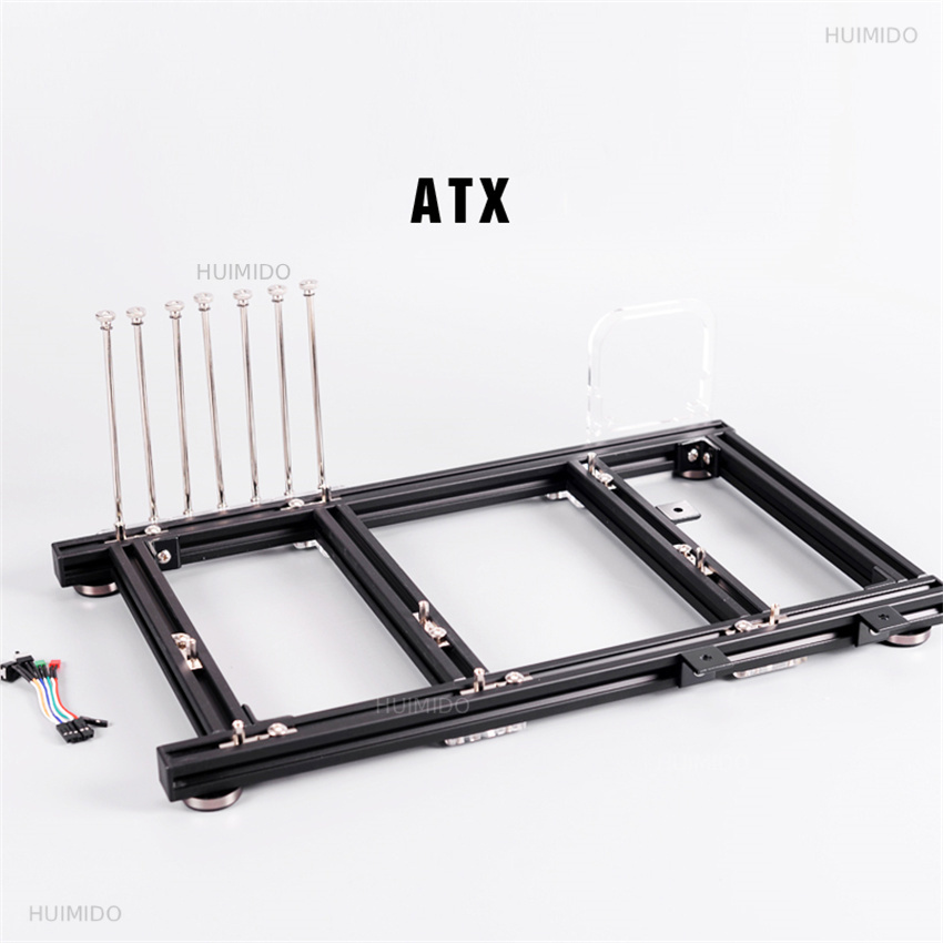 Aluminum Open Frame Test Bench Water Cooling - ATX PC-Teststand Aluminiumlegierung Computer-Gehäuse Wasserkühlung Offener