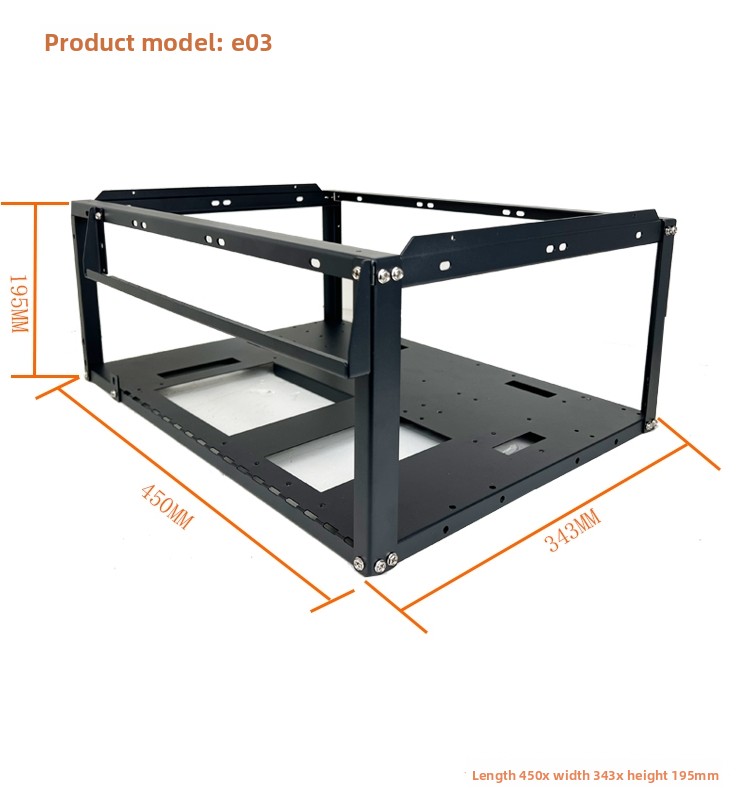 Stapelbares Open-Frame-PC-Gehä – Atx Case Bewertung und Preis