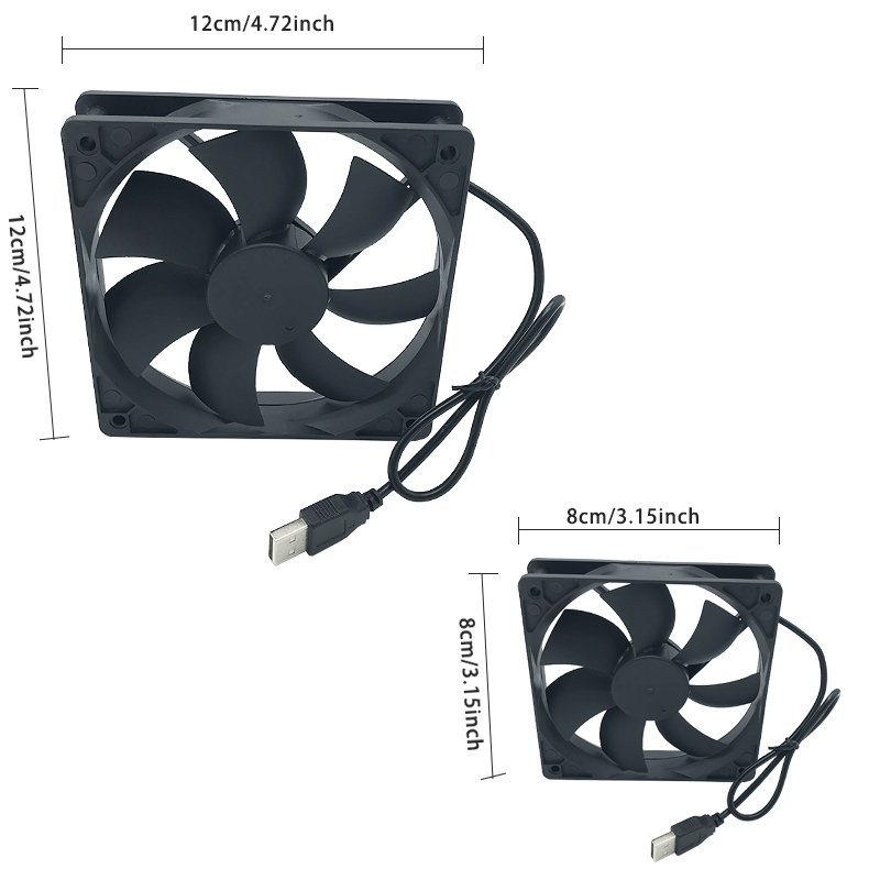 8/12 cm 12 V USB-betriebener C – Pc Chassis Bewertung und Preis